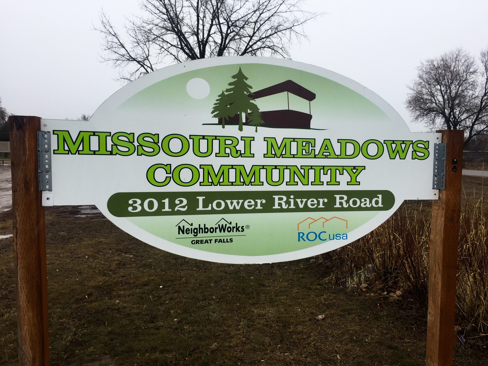 Missouri Meadows Sign